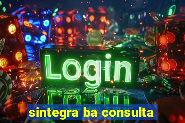 sintegra ba consulta